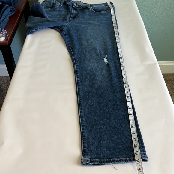 Kut From The Kloth Katy Boyfriend High Rise Size 14 - Picture 9 of 16